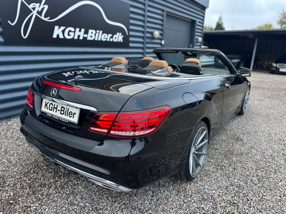 Mercedes E350 3,0 BlueTEC AMG Line Cabriolet aut. 2d