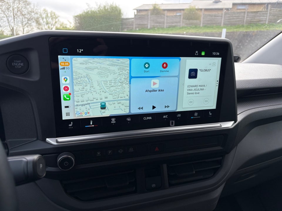 VW Transporter 2,0 TDi 150 Comfort Kassevogn LWB