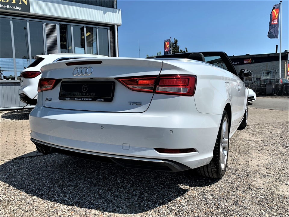 Audi A3 2,0 TFSi 190 Sport Cabriolet S-tr. 2d