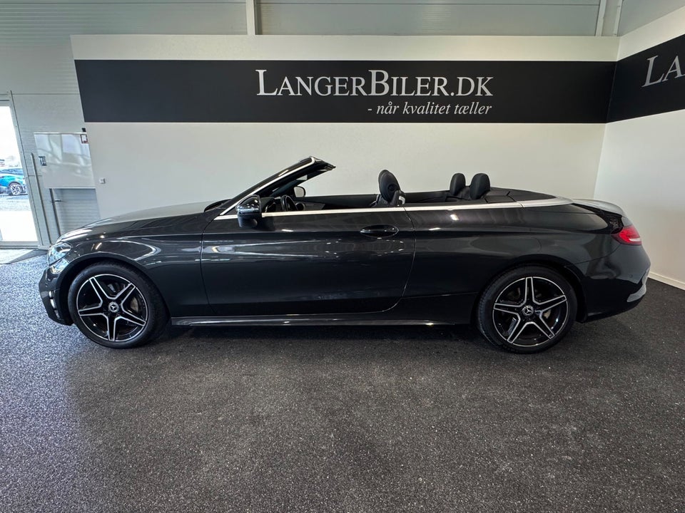 Mercedes C200 1,5 AMG Line Cabriolet aut. 2d