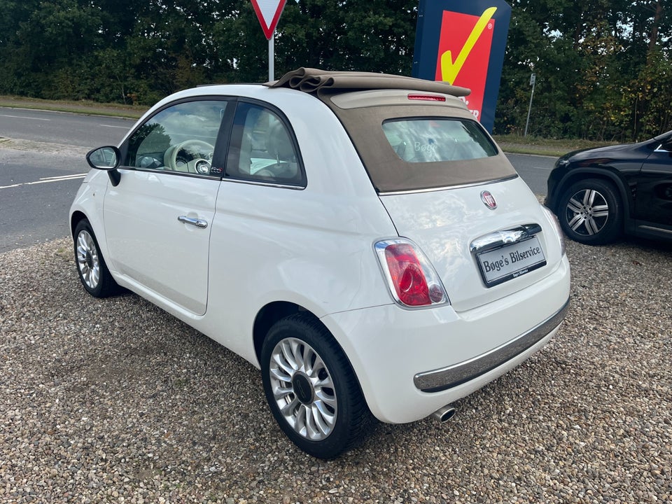 Fiat 500C 1,2 Lounge 2d