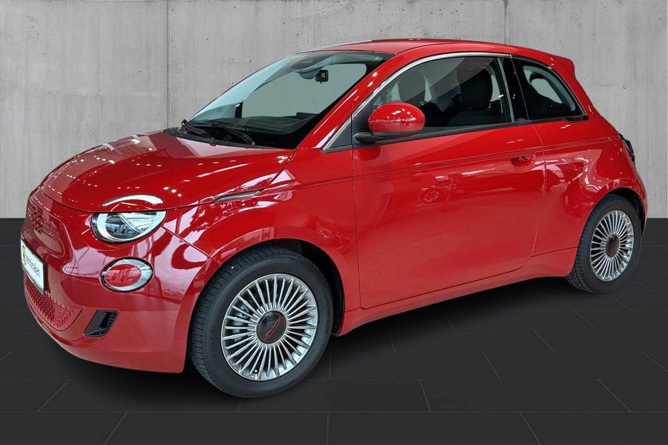 Fiat 500e 24 (RED) 3d