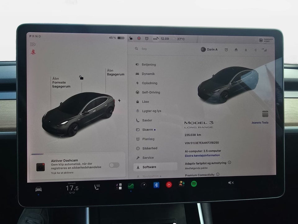 Tesla Model 3 Long Range RWD 4d