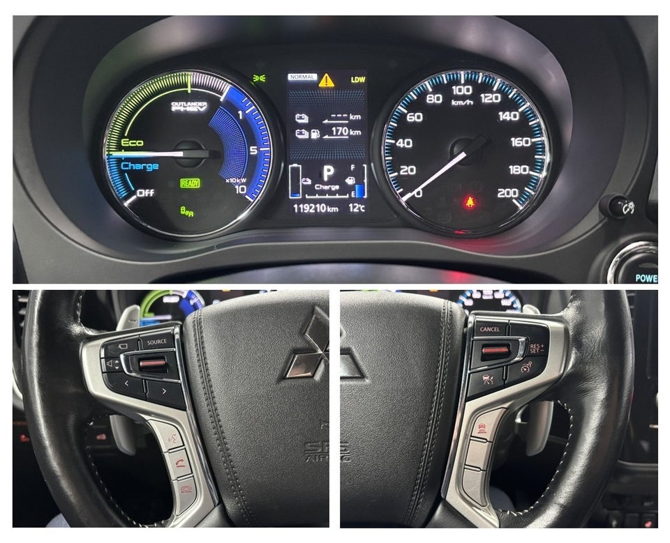 Mitsubishi Outlander 2,4 PHEV Instyle CVT 4WD 5d