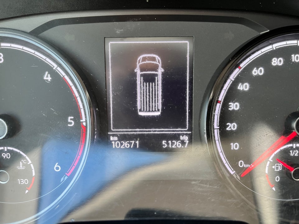 VW Transporter 2,0 TDi 150 Kassevogn DSG lang
