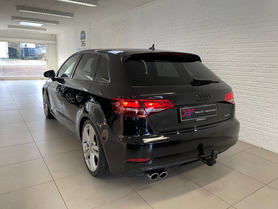 Audi A3 2,0 TFSi 190 Sport Sportback quattro S-tr. Van 5d