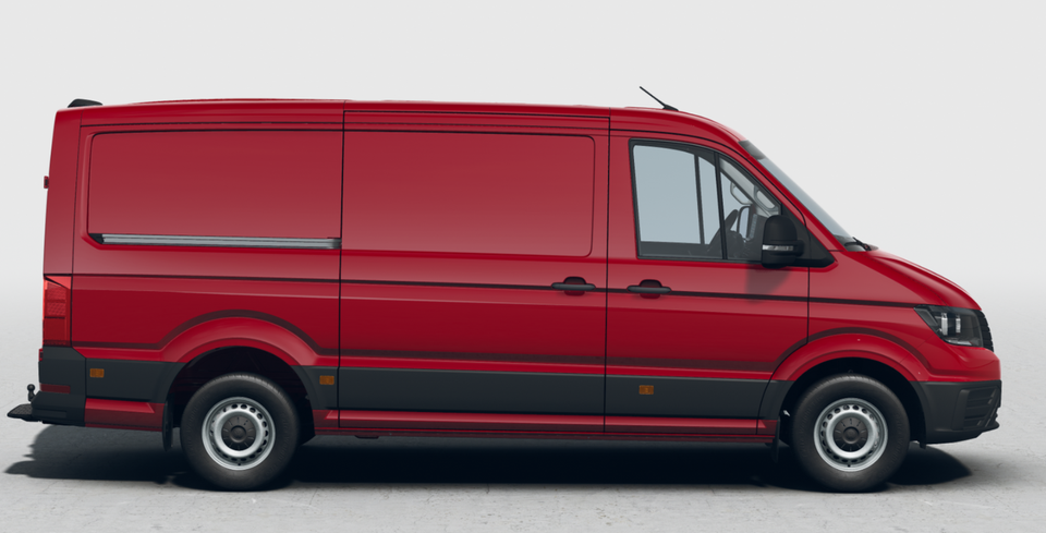 VW Crafter 35 2,0 TDi 140 Kassevogn L3H2