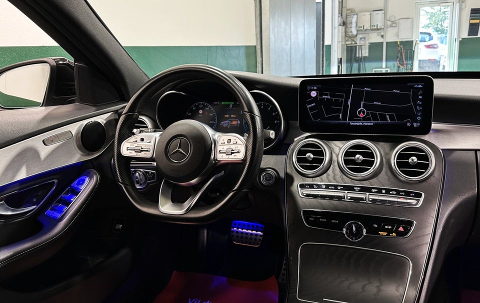 Mercedes C300 de 2,0 AMG Line Night Edition stc. aut. 5d