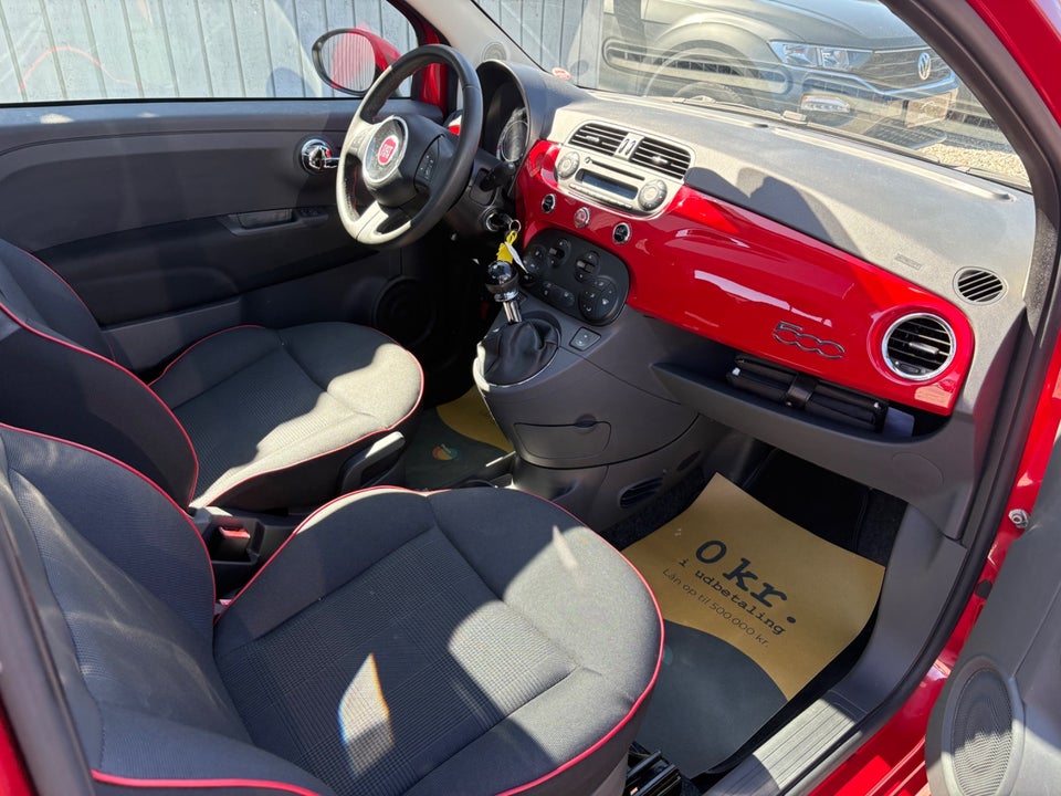 Fiat 500 0,9 TwinAir 80 Lounge 3d