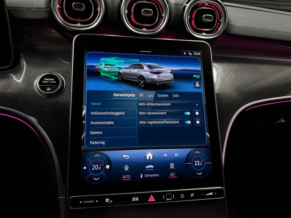 Mercedes C220 d 2,0 AMG Line aut. 4d