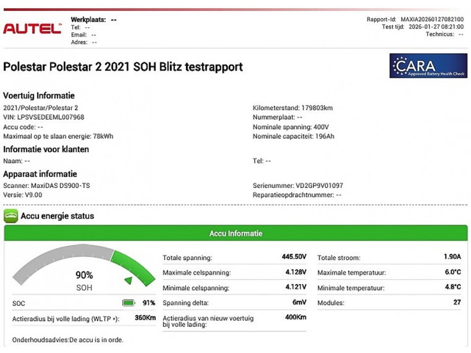 Polestar 2 Long Range AWD 5d