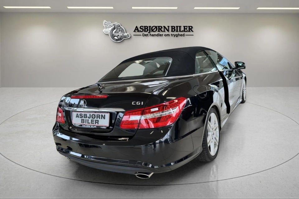 Mercedes E350 3,5 CGi AMG Line Cabriolet aut. BE 2d