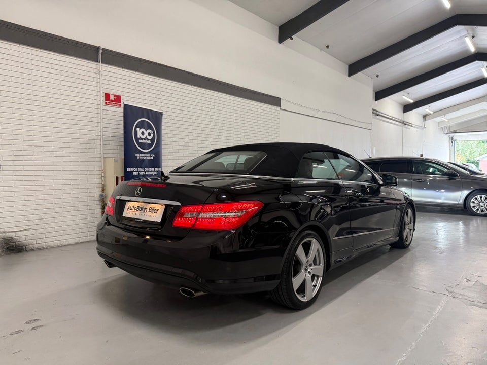 Mercedes E350 3,5 CGi AMG Line Cabriolet aut. BE 2d