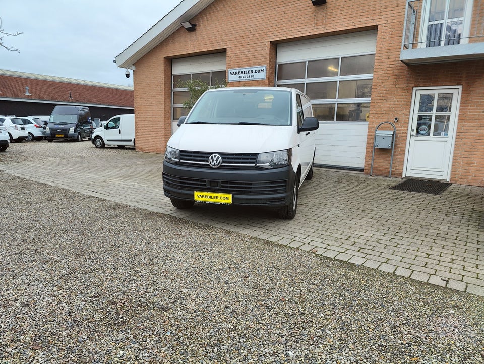 VW Transporter 2,0 TDi 150 Kassevogn DSG lang