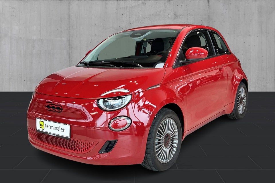 Fiat 500e 24 (RED) 3d