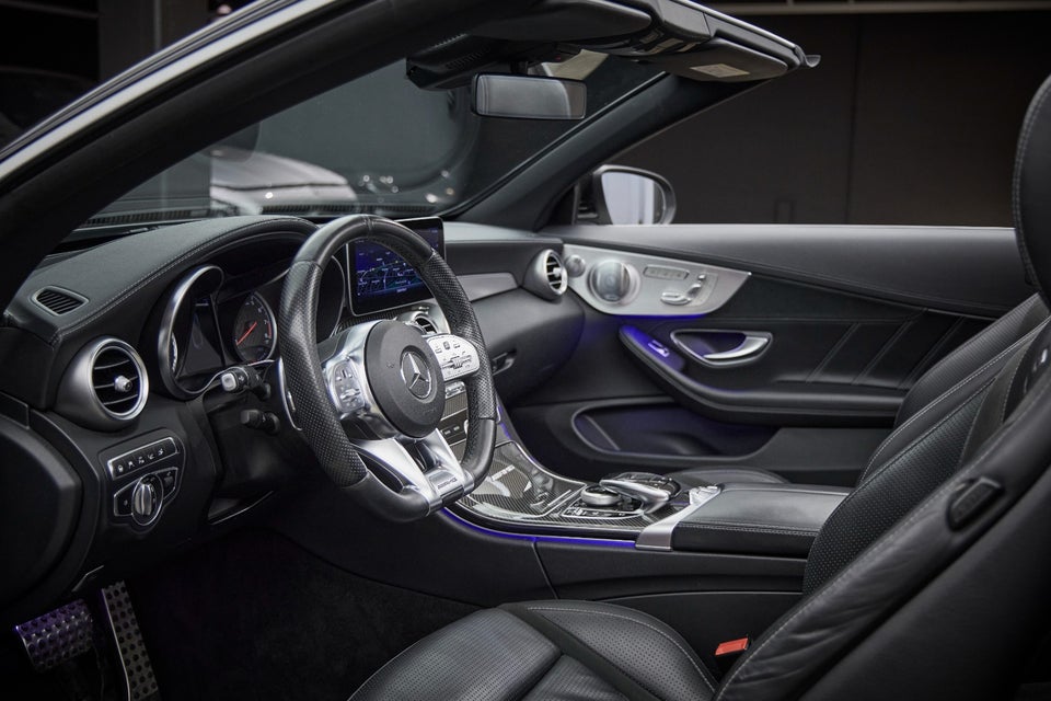 Mercedes C63 4,0 AMG Cabriolet aut. 2d