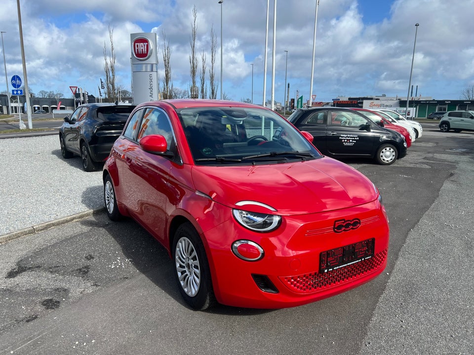 Fiat 500e 42 (RED) 3d