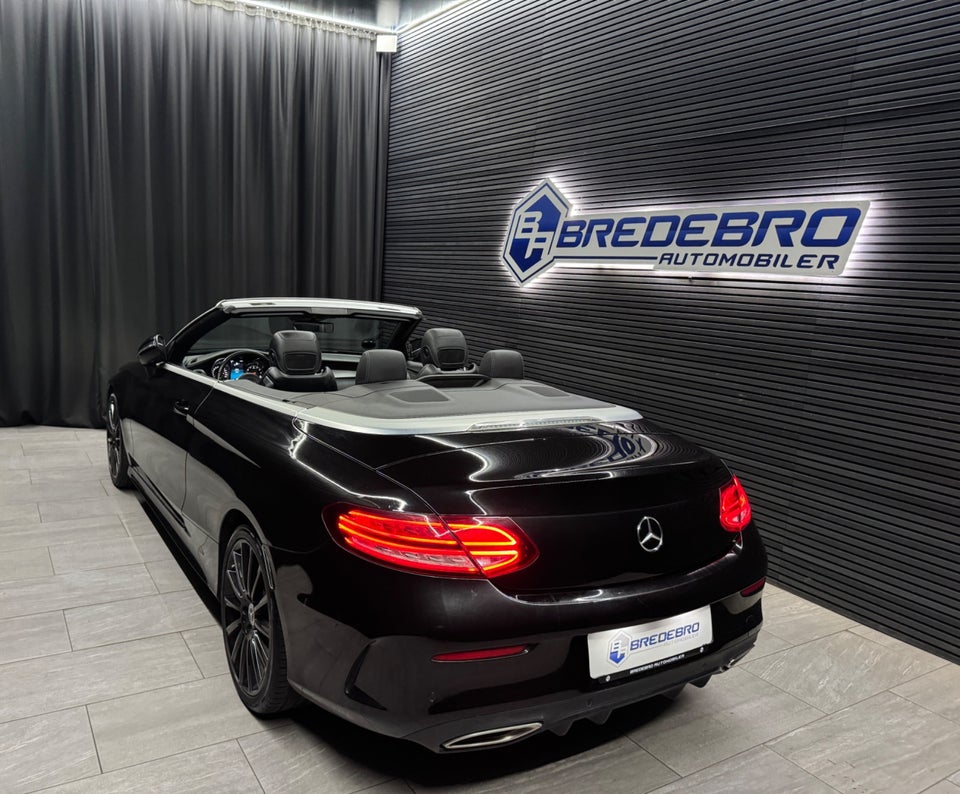 Mercedes C200 1,5 AMG Line Cabriolet aut. 2d