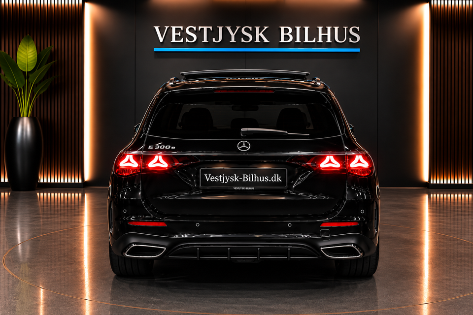 Mercedes E300 e 2,0 AMG Line stc. aut. 5d
