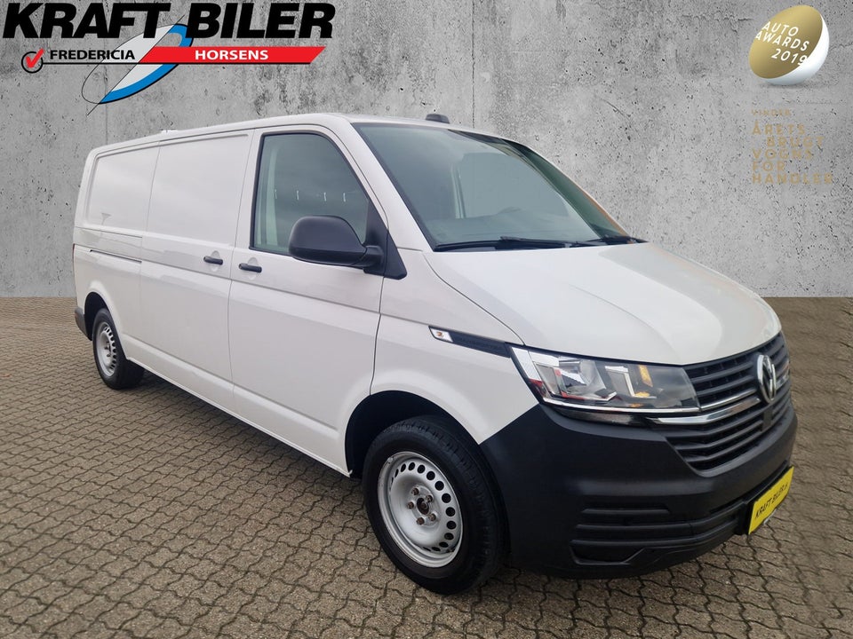 VW Transporter 2,0 TDi 110 Kassevogn lang
