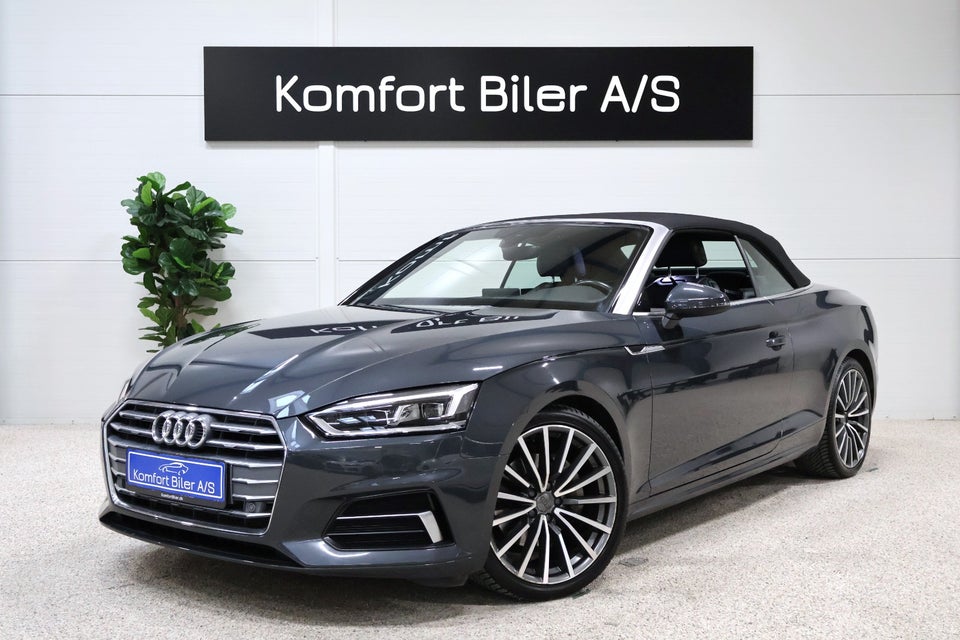 Audi A5 2,0 TDi 190 Cabriolet S-tr. 2d