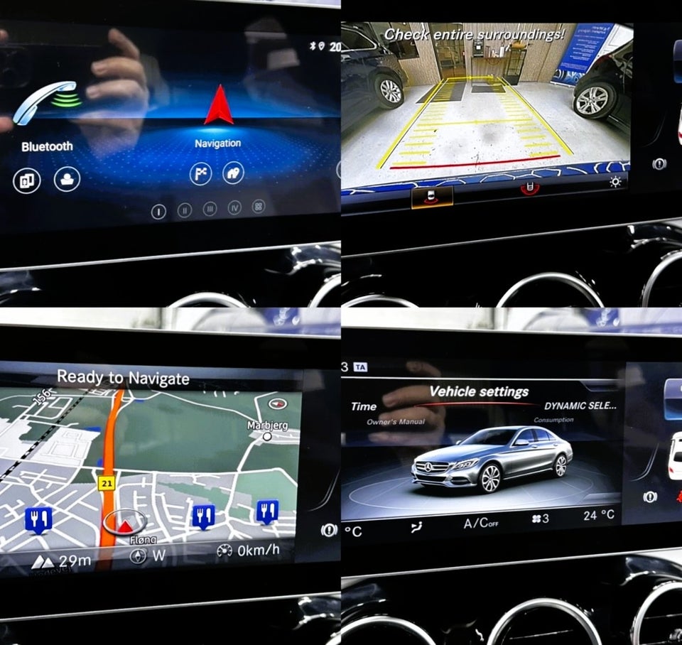 Mercedes C220 d 2,2 AMG Line aut. 4d