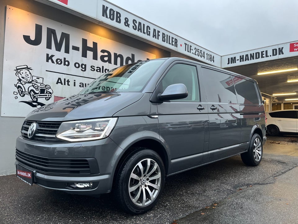 VW Transporter 2,0 TDi 140 Kassevogn DSG lang