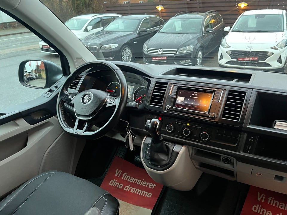 VW Transporter 2,0 TDi 140 Kassevogn DSG lang
