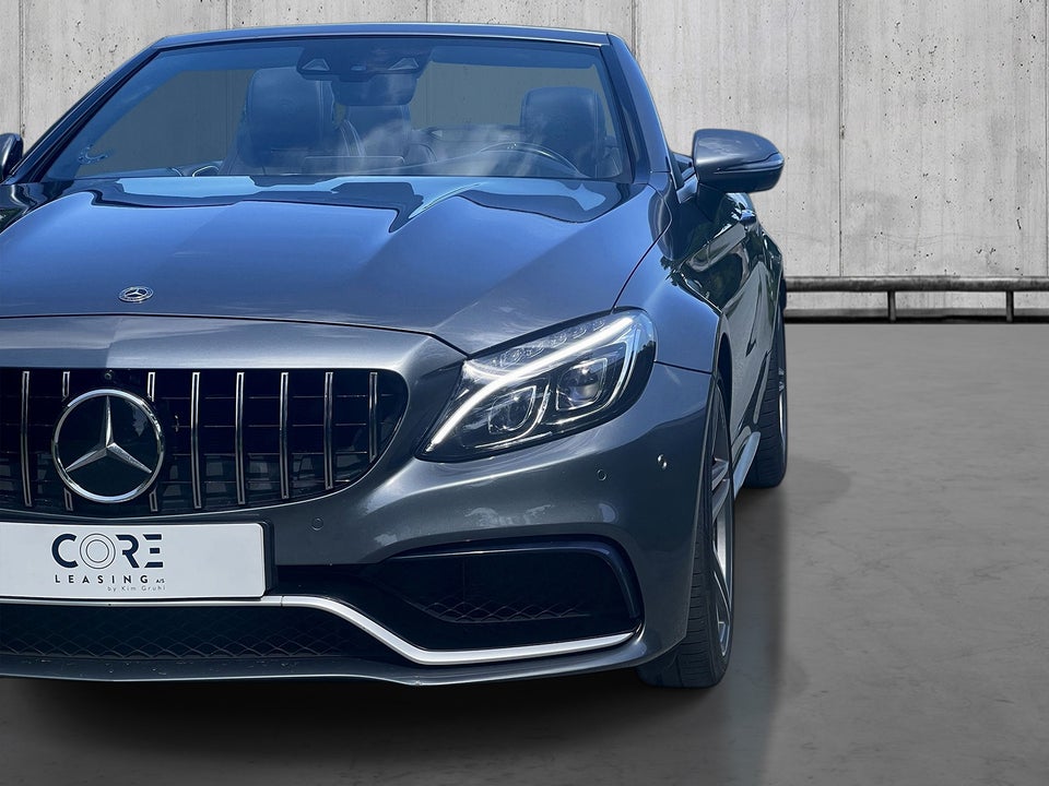 Mercedes C63 4,0 AMG S Cabriolet aut. 2d