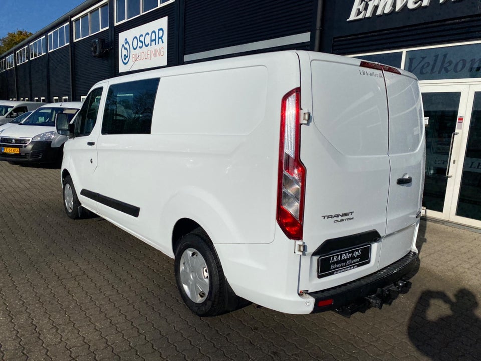 Ford Transit Custom 300L 2,0 TDCi 130 Trend Mandskabsvogn