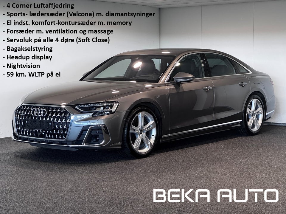 Audi A8 60 TFSi e quattro Tiptr. 4d