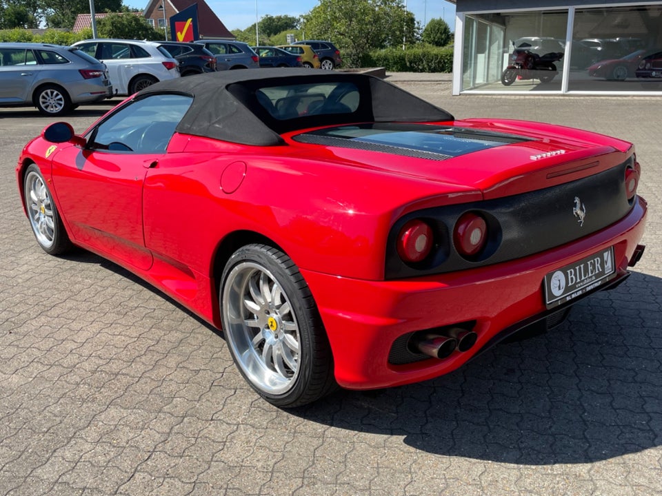 Ferrari 360 3,6 Spider F1 2d