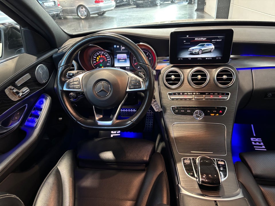 Mercedes C220 d 2,2 AMG Line stc. aut. 5d