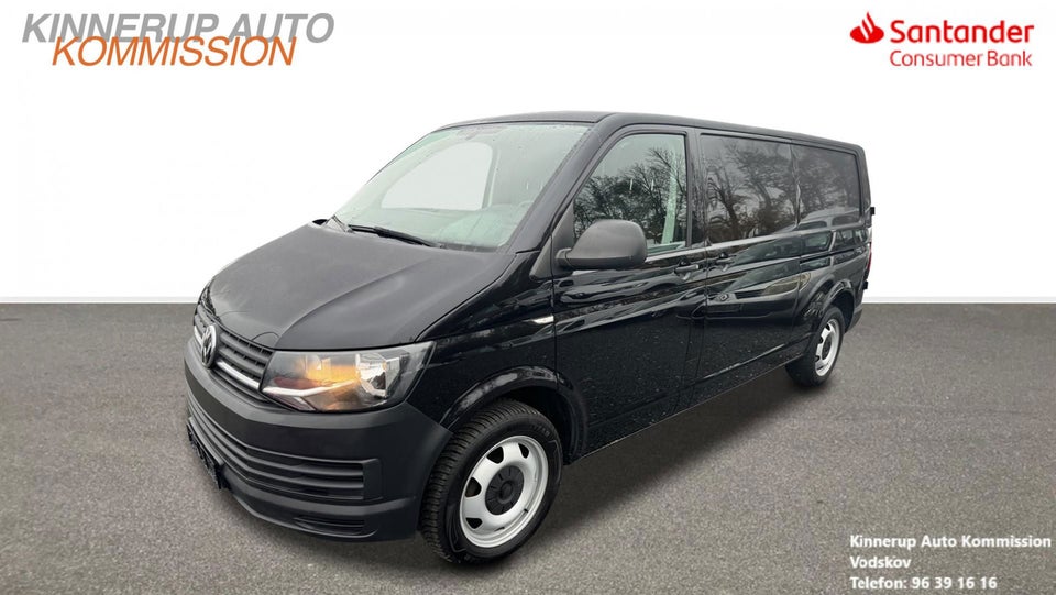 VW Transporter 2,0 TDi 180 Kassevogn DSG lang