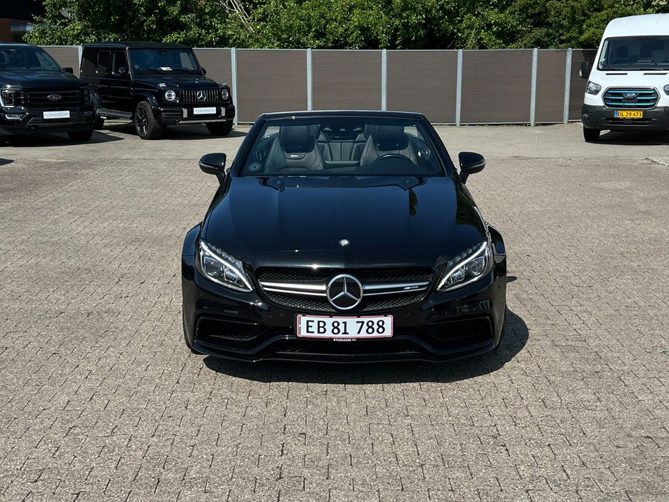Mercedes C63 4,0 AMG Cabriolet aut. 2d