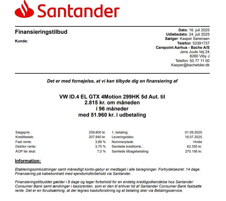 VW ID.4 77 GTX 4Motion 5d