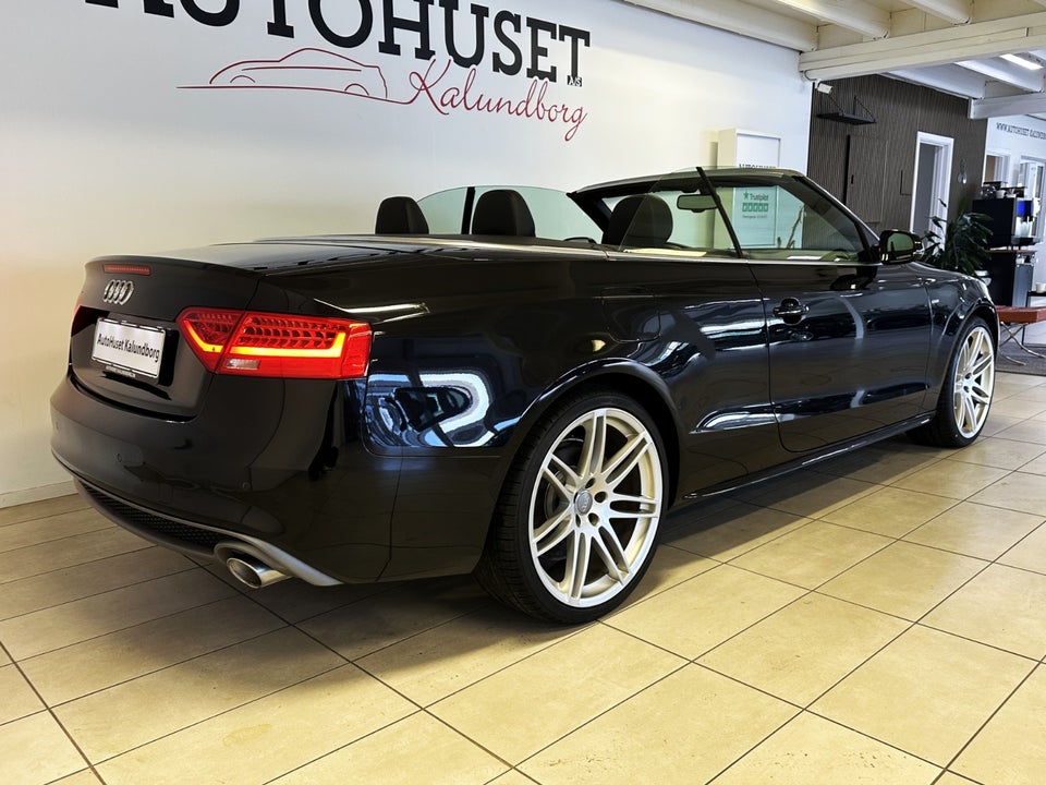 Audi A5 3,0 TDi 245 S-line Cabriolet quattro S-tr. 2d